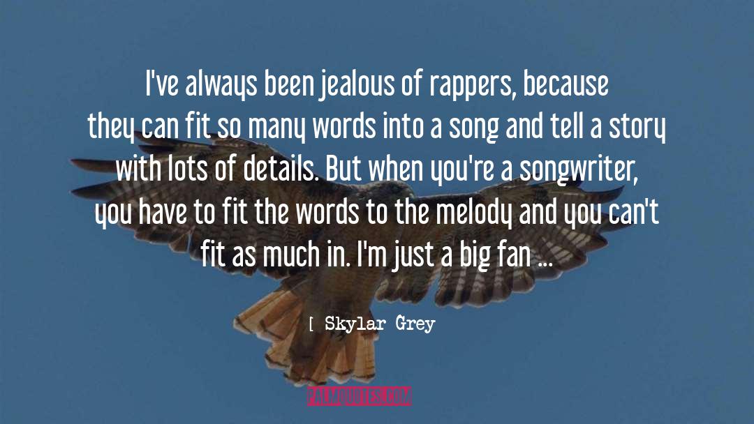 Melody And Rhythm quotes by Skylar Grey