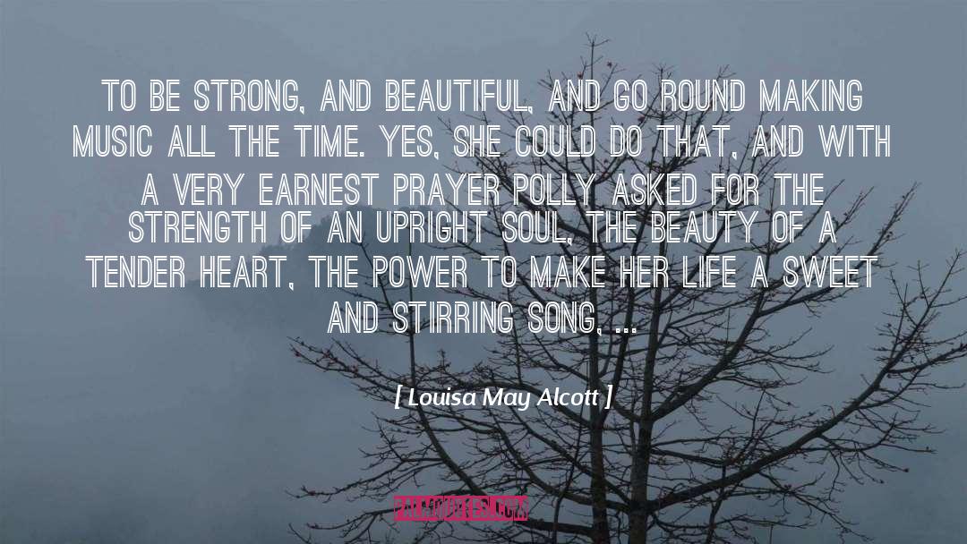 Melody Of Soul quotes by Louisa May Alcott