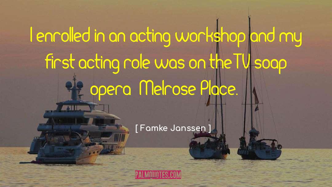 Melrose Place quotes by Famke Janssen