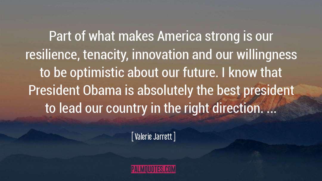 Melted Lead quotes by Valerie Jarrett