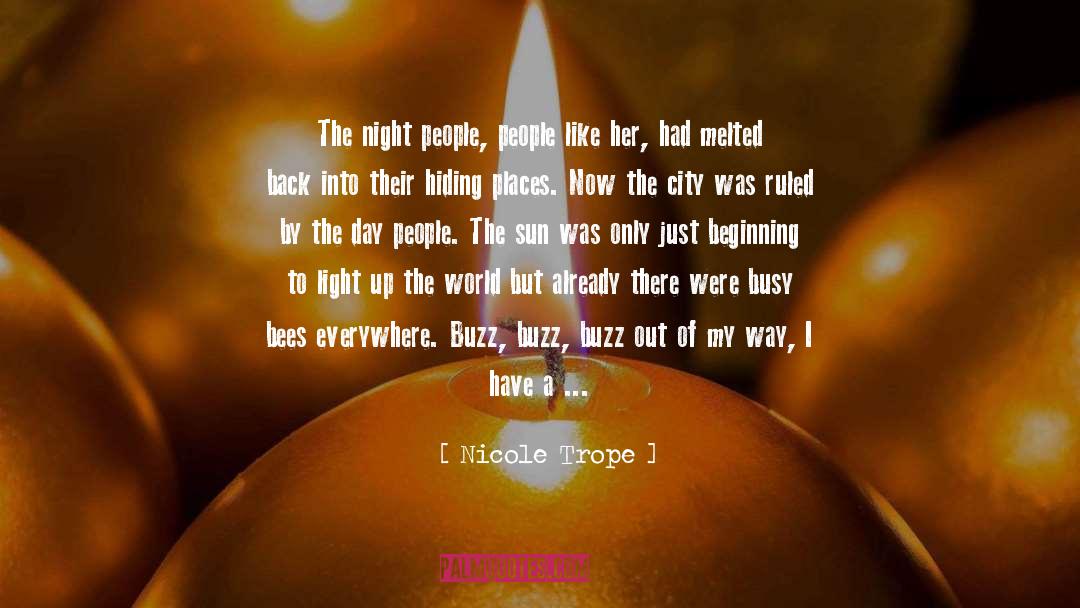 Melted quotes by Nicole Trope