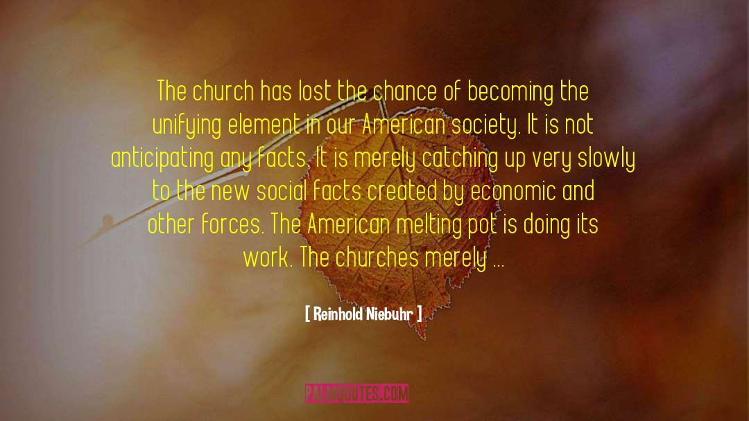 Melting Pot quotes by Reinhold Niebuhr
