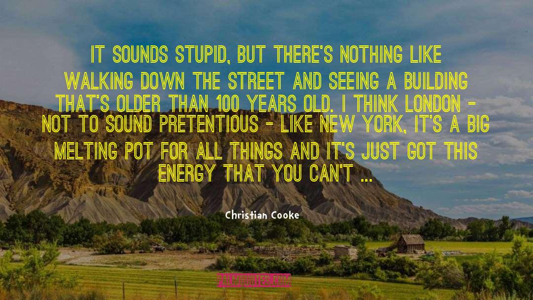 Melting Pot quotes by Christian Cooke