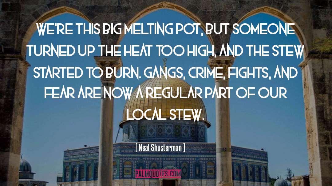 Melting Pots quotes by Neal Shusterman