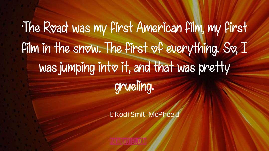 Melting Snow quotes by Kodi Smit-McPhee