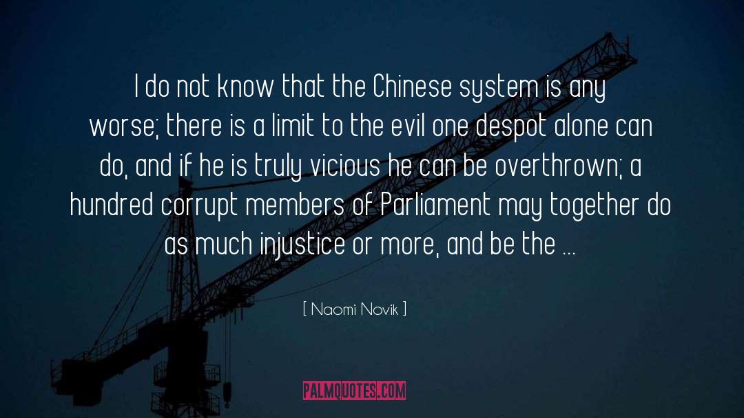 Members Of Parliament quotes by Naomi Novik