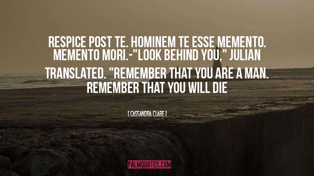 Memento quotes by Cassandra Clare