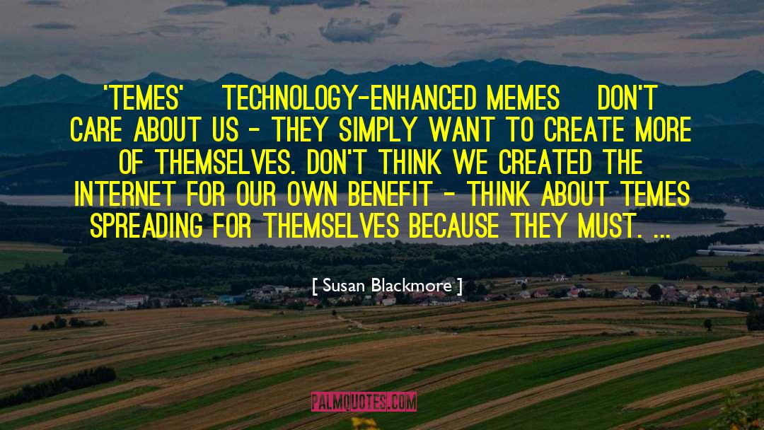 Memes quotes by Susan Blackmore