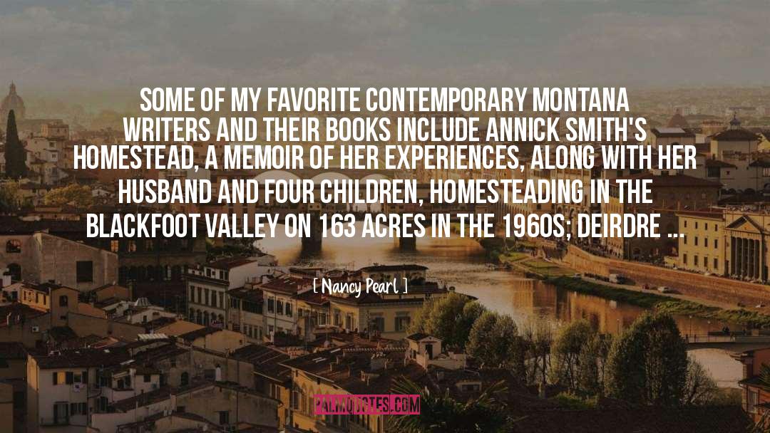 Memoir quotes by Nancy Pearl
