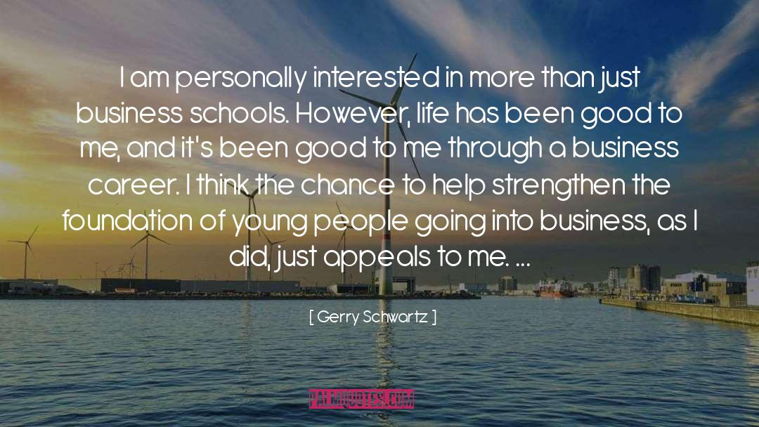 Memon Foundation quotes by Gerry Schwartz