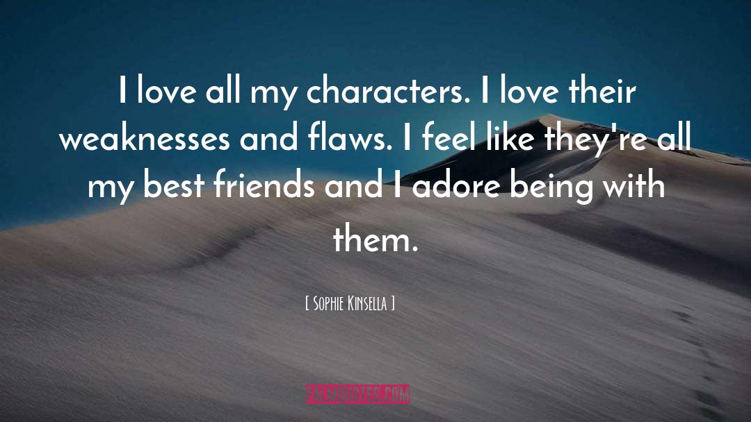 Memorable Characters quotes by Sophie Kinsella