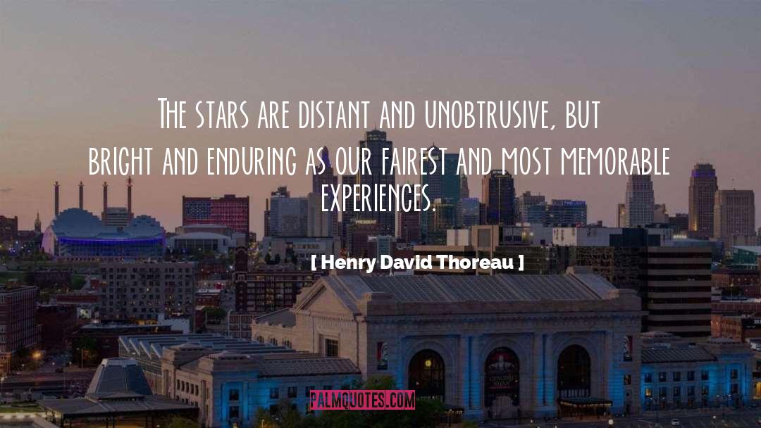 Memorable Experiences quotes by Henry David Thoreau