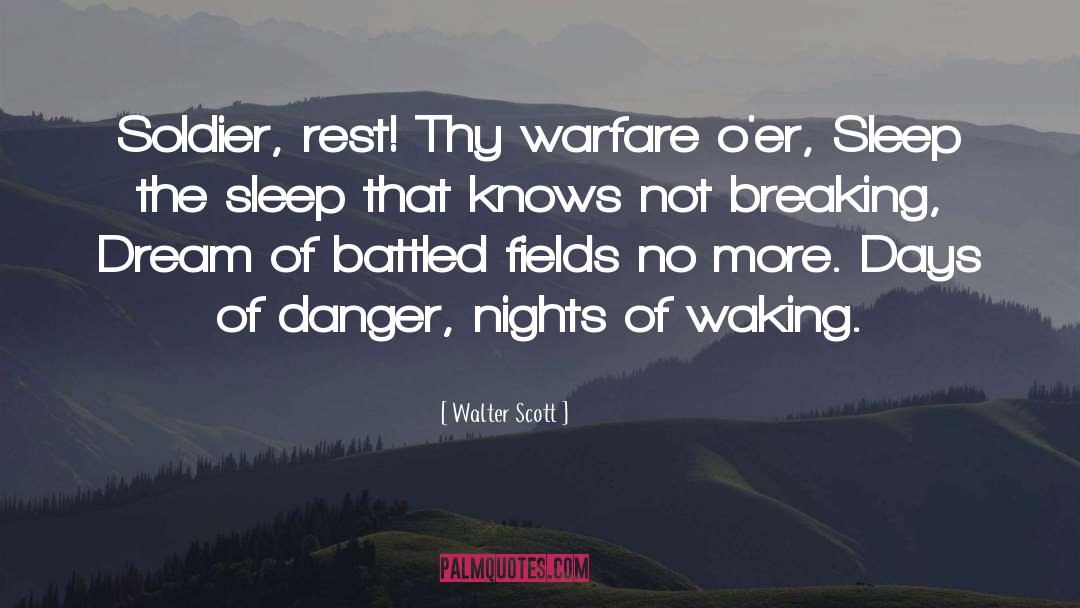 Memorial Day quotes by Walter Scott