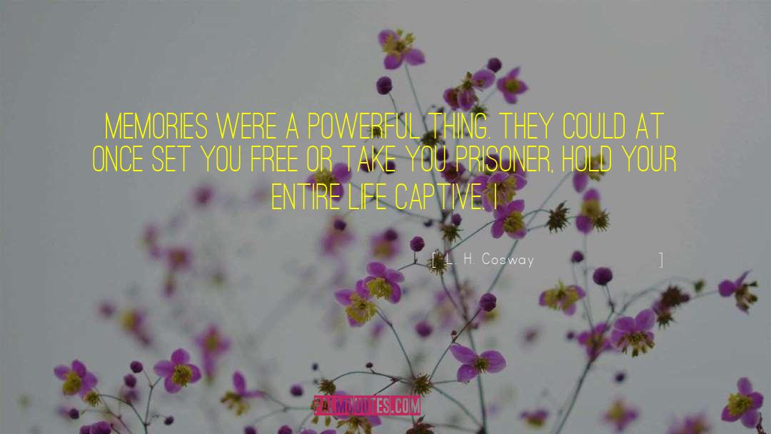 Memories Beutiful quotes by L. H. Cosway