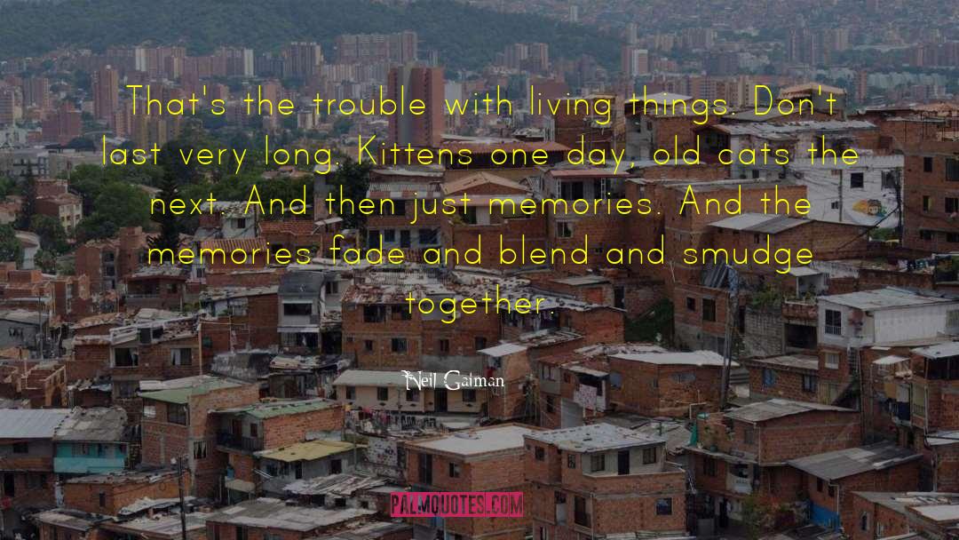 Memories Fade quotes by Neil Gaiman