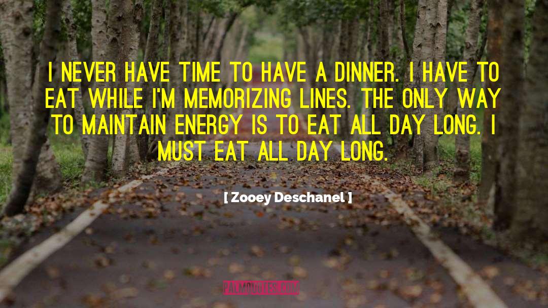 Memorizing quotes by Zooey Deschanel