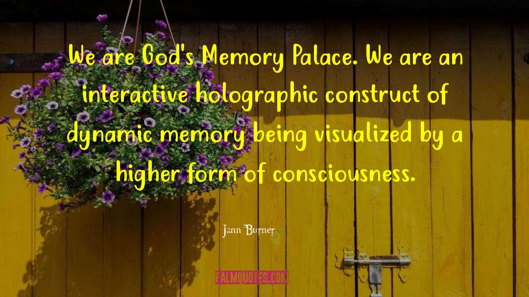 Memory Being quotes by Jann Burner