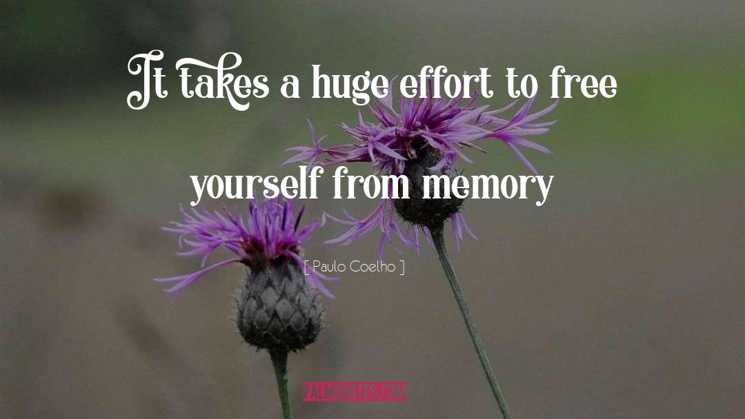 Memory Inspirational quotes by Paulo Coelho