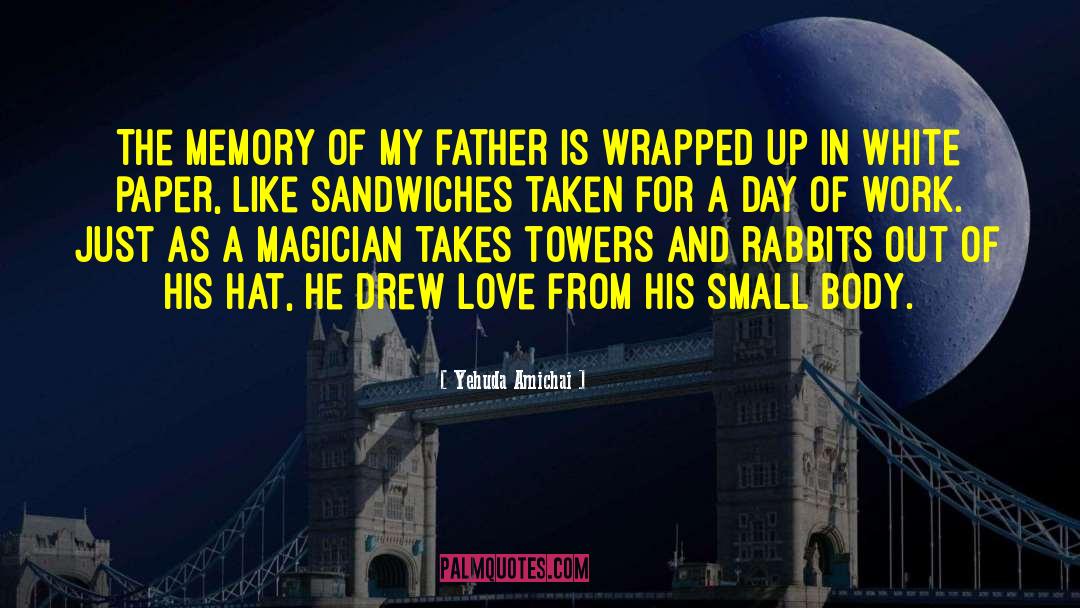 Memory Of My Father quotes by Yehuda Amichai