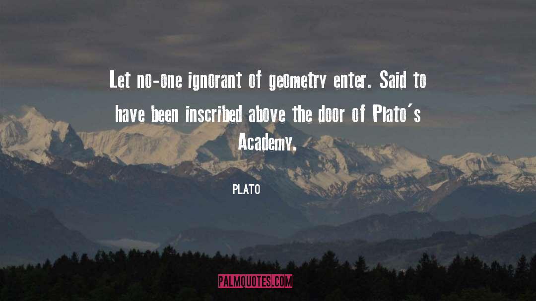Memory S Door quotes by Plato