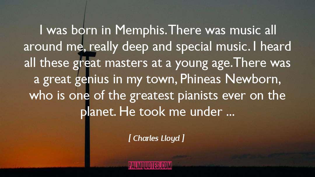 Memphis quotes by Charles Lloyd