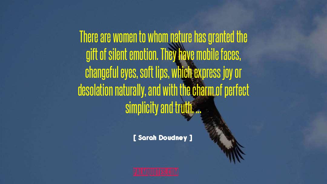 Men And Emotion quotes by Sarah Doudney