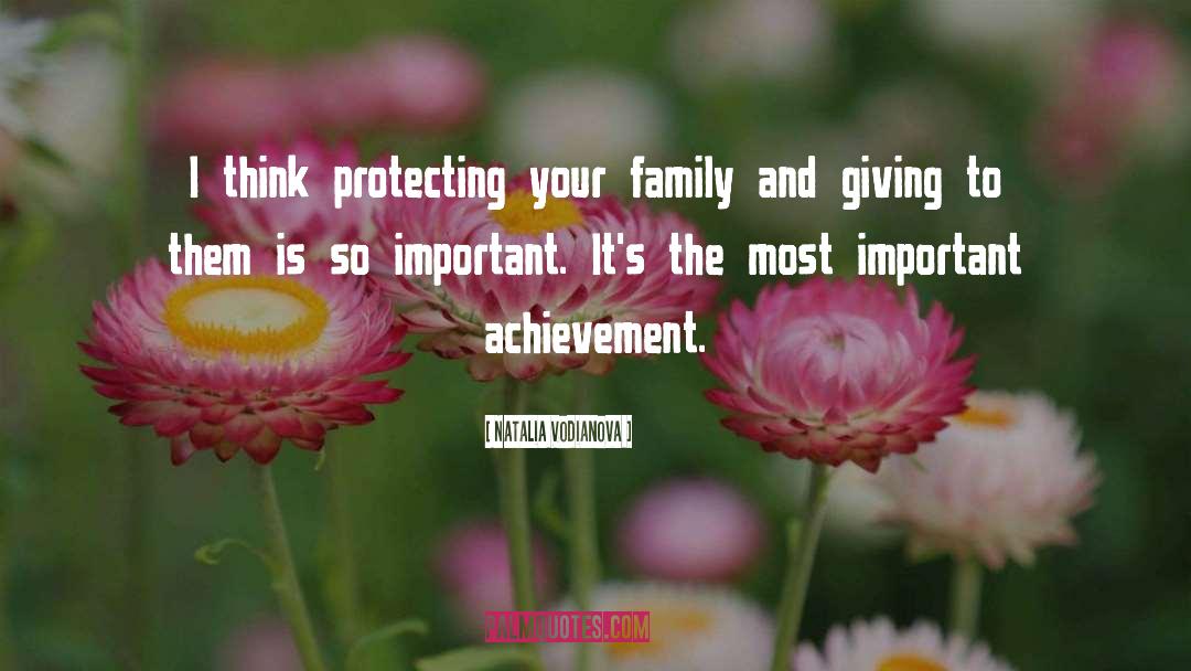 Men And Family quotes by Natalia Vodianova