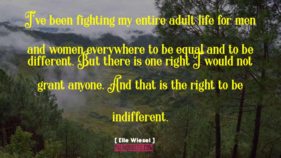Men And Feminism quotes by Elie Wiesel