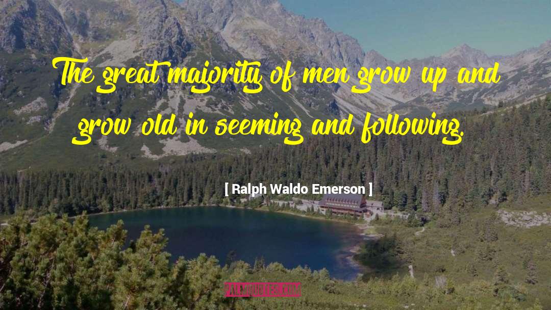 Men And Food quotes by Ralph Waldo Emerson