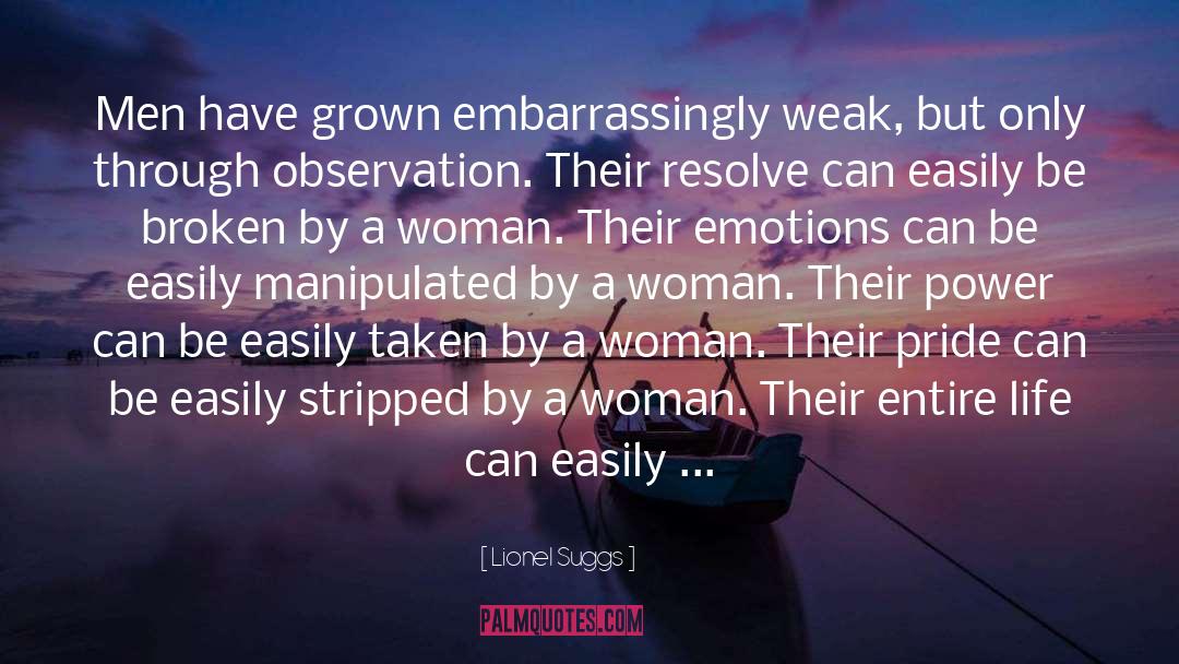 Men And Women quotes by Lionel Suggs
