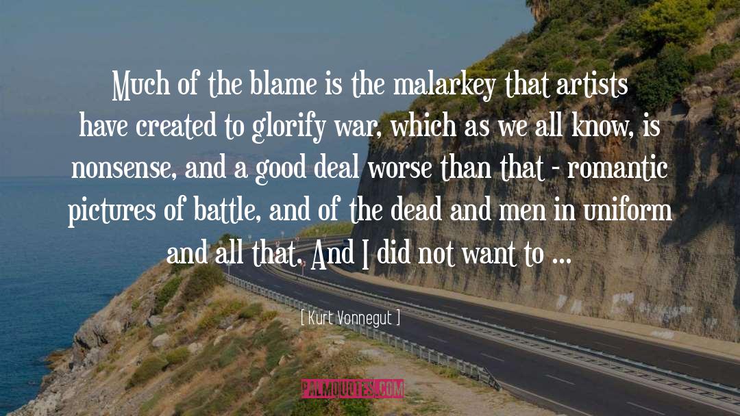 Men In Uniform quotes by Kurt Vonnegut