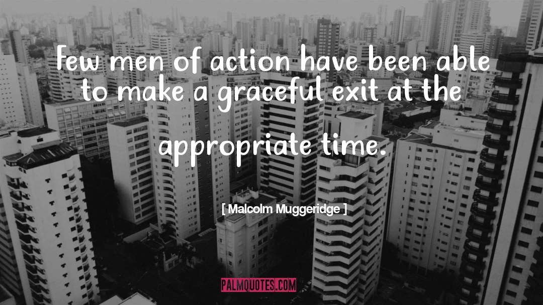 Men Of Action quotes by Malcolm Muggeridge