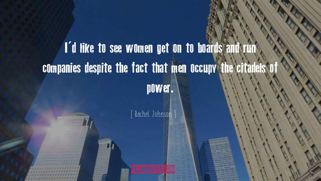 Men Women Oppression quotes by Rachel Johnson