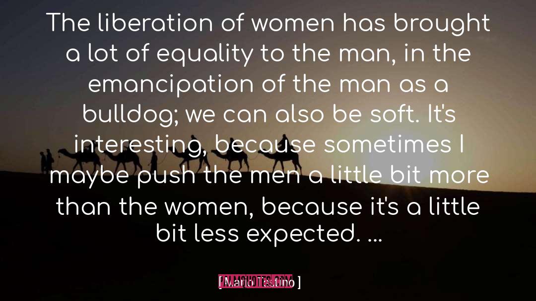 Men Women Oppression quotes by Mario Testino
