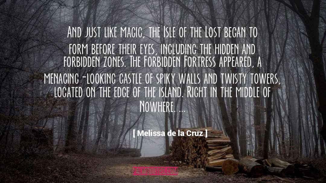 Menacing quotes by Melissa De La Cruz