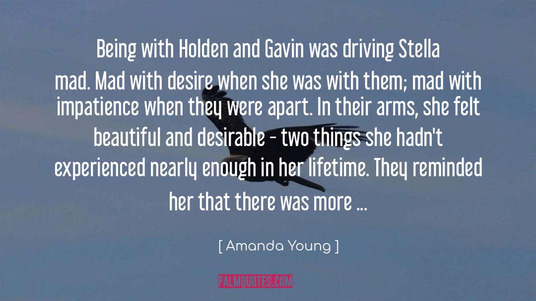 Menage quotes by Amanda Young