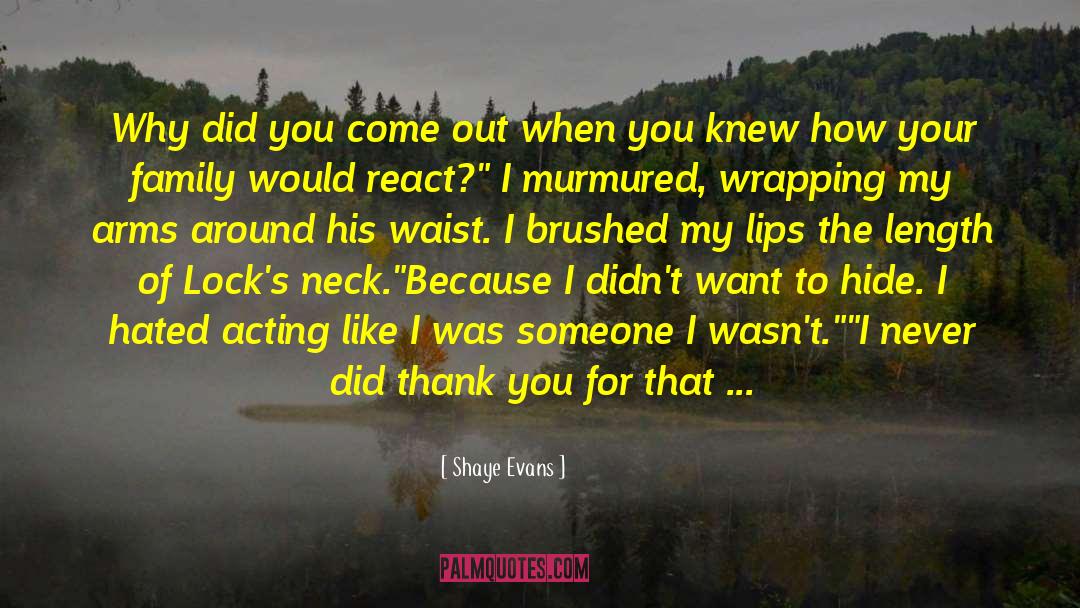 Menage quotes by Shaye Evans