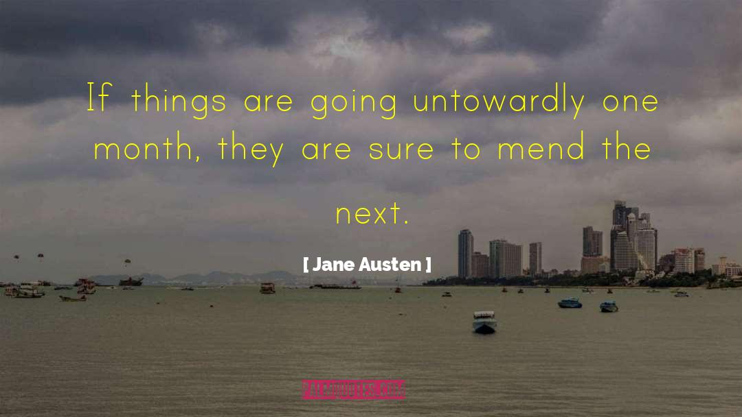 Mend quotes by Jane Austen