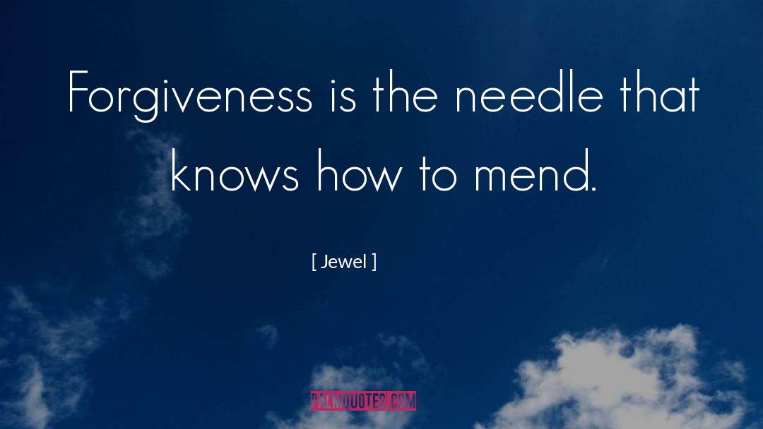 Mend quotes by Jewel