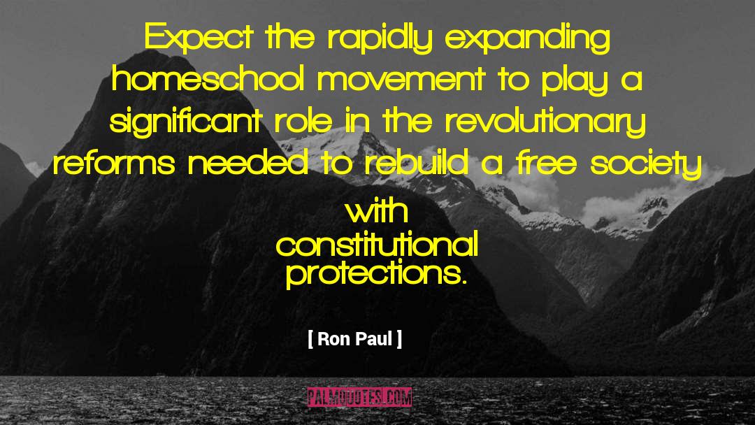 Menes To Society quotes by Ron Paul