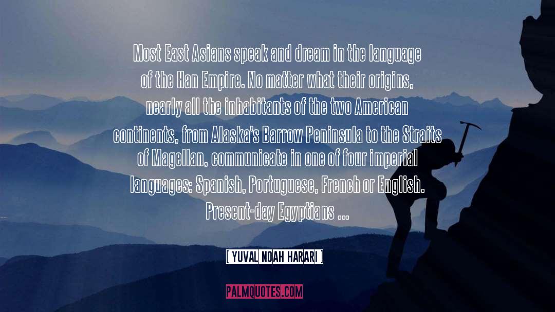 Menetap In English quotes by Yuval Noah Harari