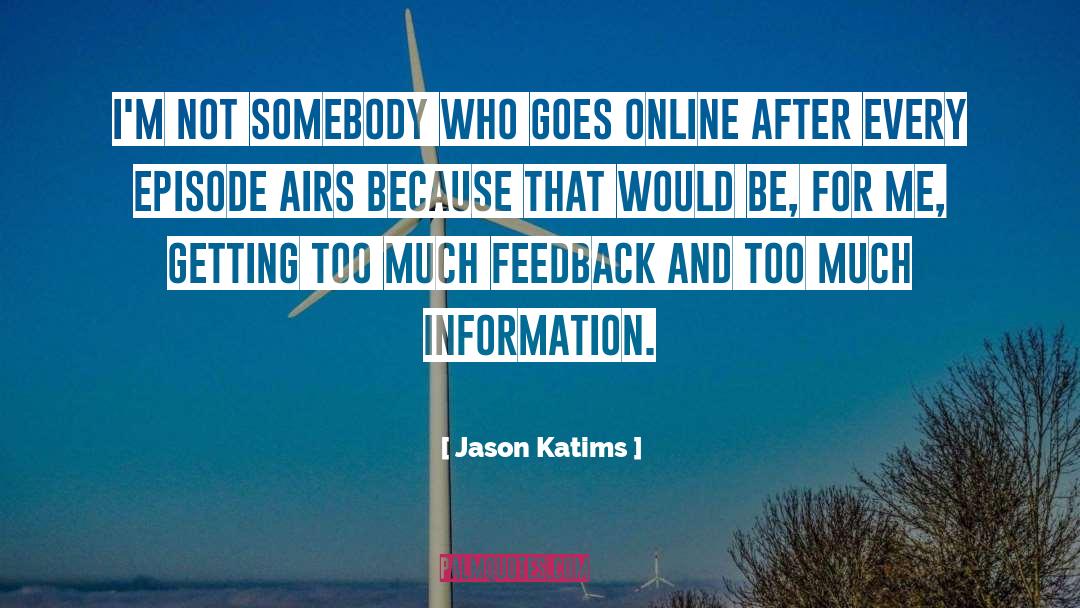 Mengedit Online quotes by Jason Katims