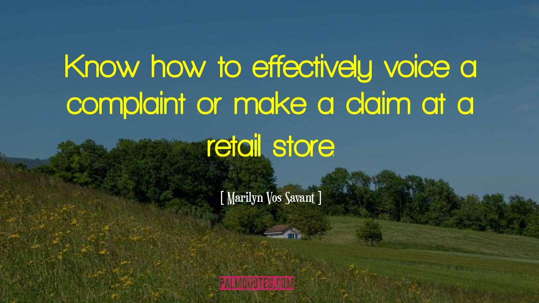 Menkens Store quotes by Marilyn Vos Savant