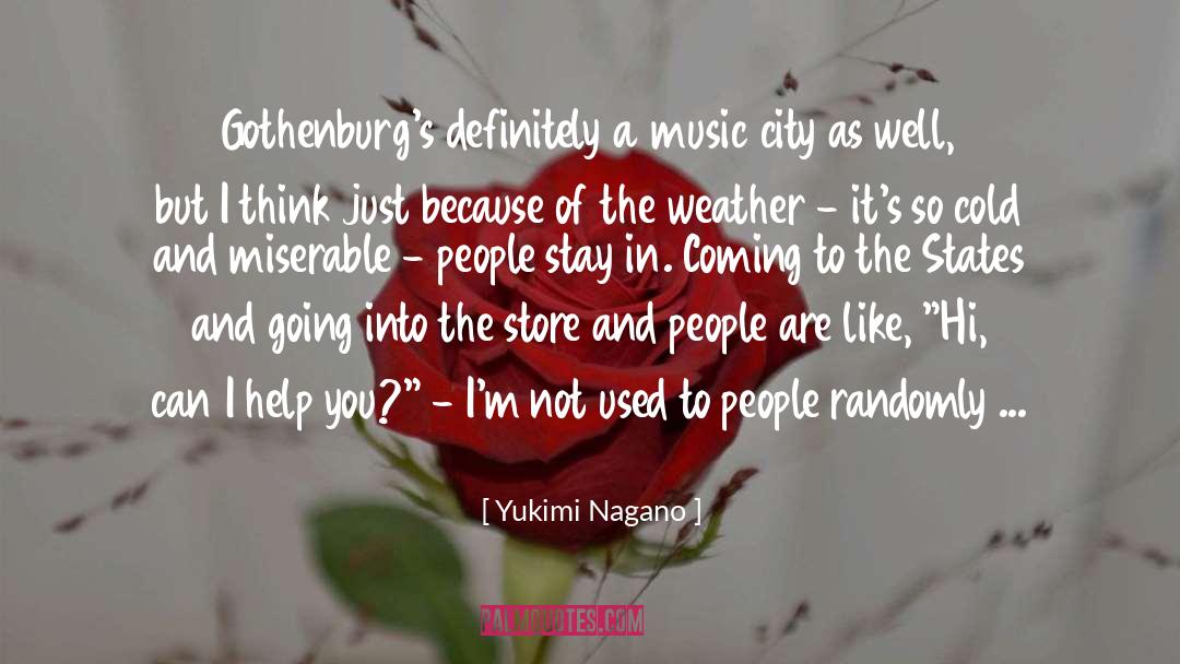Menkens Store quotes by Yukimi Nagano