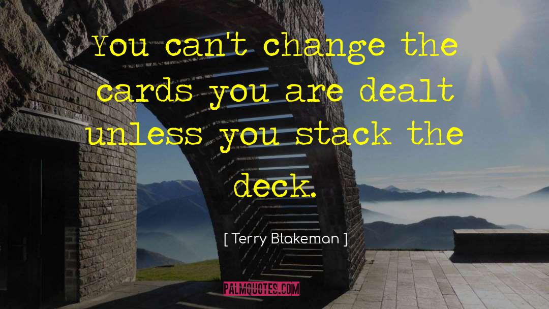 Menko Cards quotes by Terry Blakeman