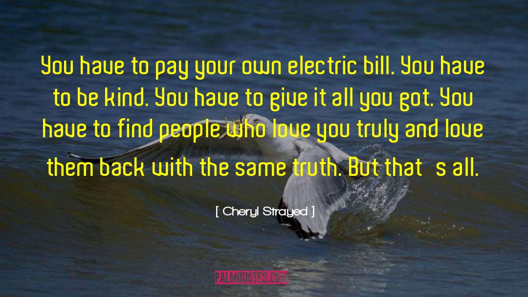 Mennella Electric quotes by Cheryl Strayed