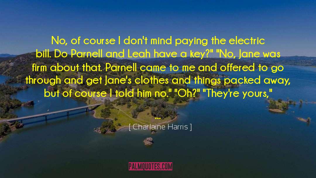 Mennella Electric quotes by Charlaine Harris