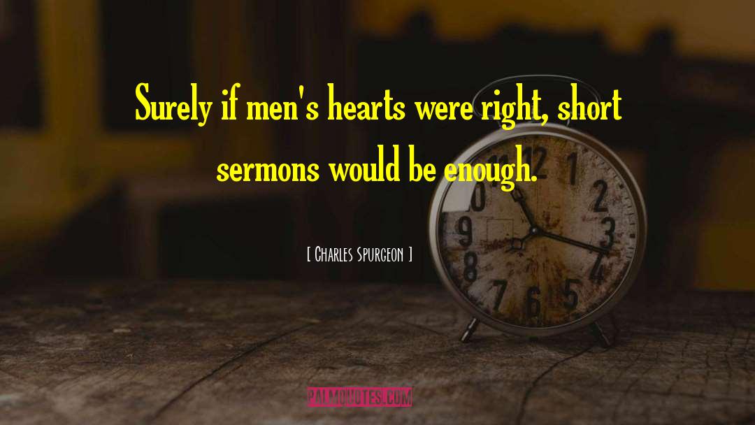 Mens Haircut quotes by Charles Spurgeon