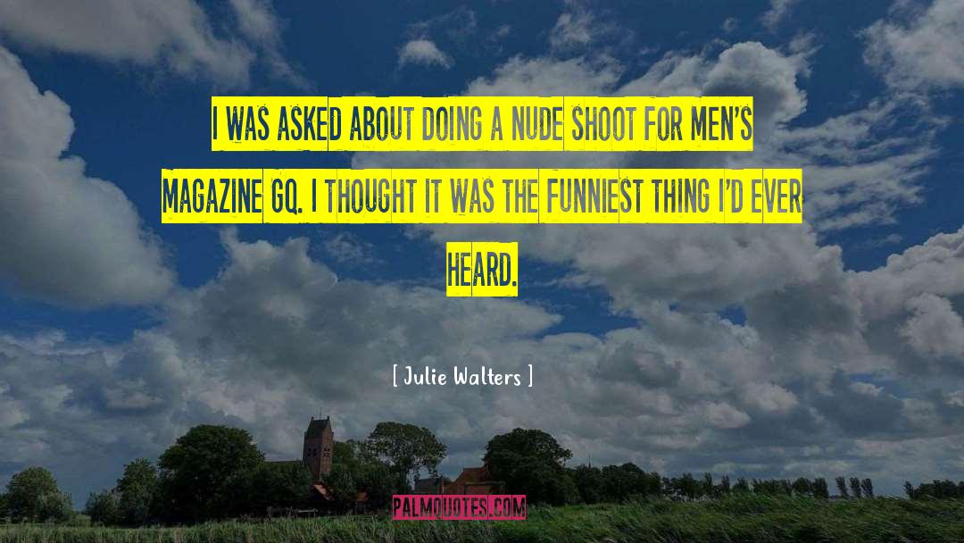 Mens Ministry quotes by Julie Walters