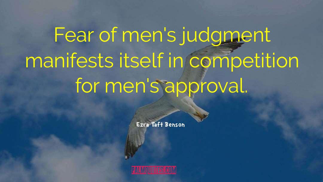 Mens Ministry quotes by Ezra Taft Benson